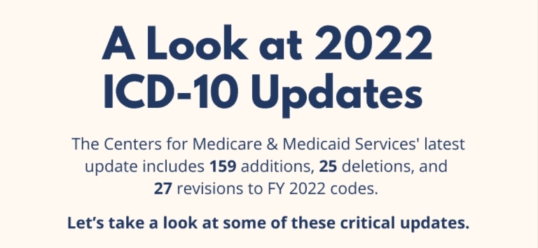 ICD-10 updates