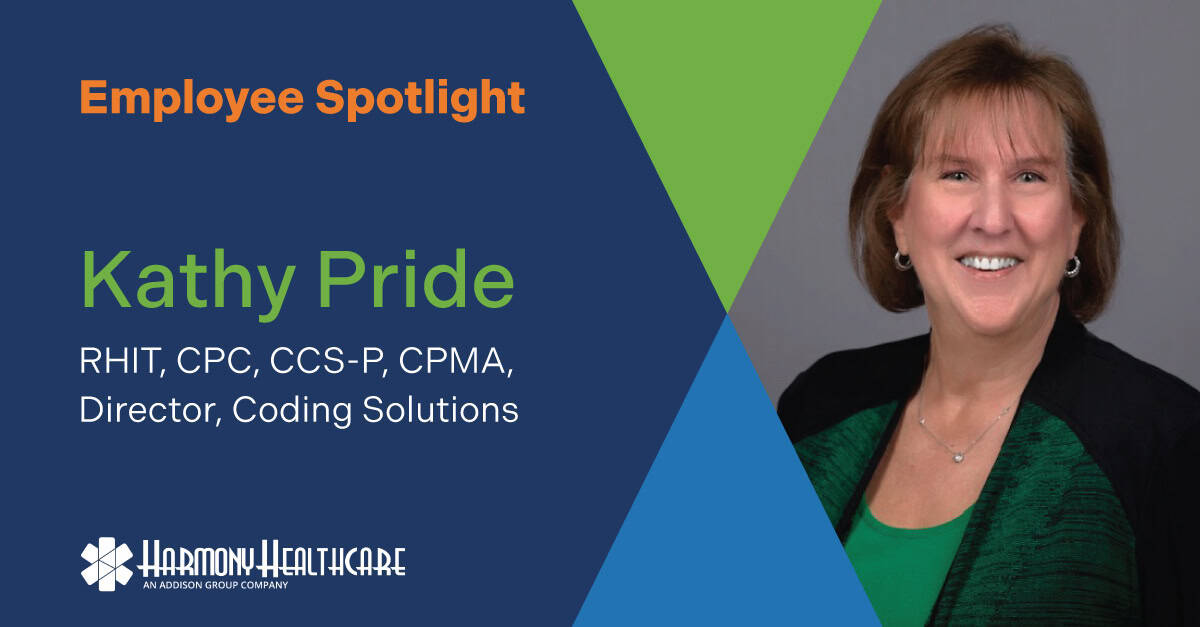 Harmony Healthcare spotlights Kathy Pride
