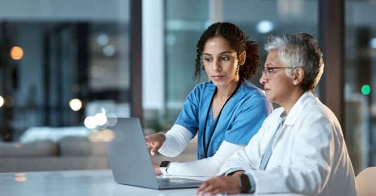 Cancer Registry professionals learning about the 2025 - 2026 regulatory updates for cancer data reporting from Harmony Healthcare