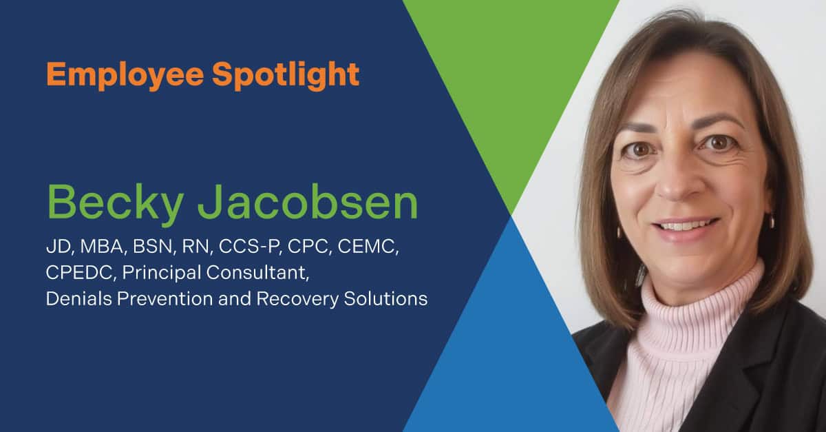 Harmony Healthcare spotlight Becky Jacobsen