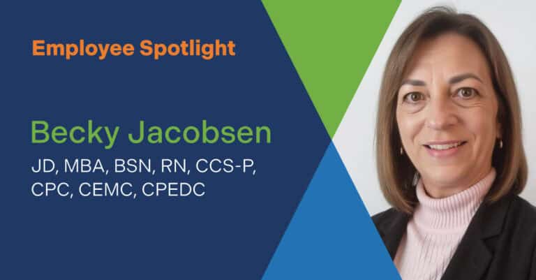 Harmony Healthcare spotlight Becky Jacobsen