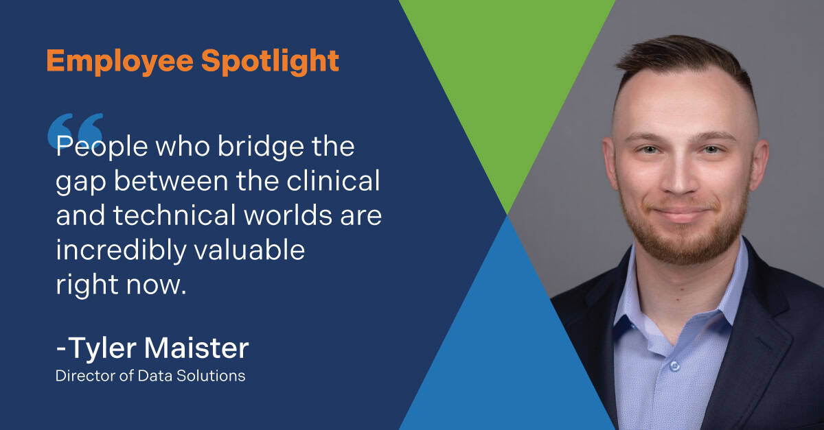 Harmony Healthcare spotlight Tyler Maister